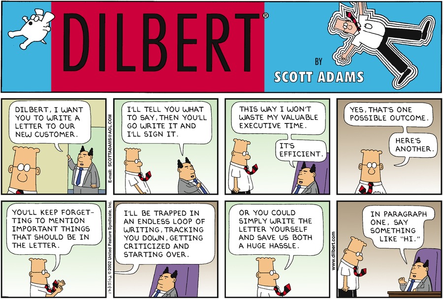 Dilbert Cartoon